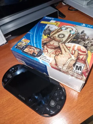 Playstation Vita na caixa completo 