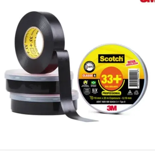 FITA ISOLANTE SCOTCH 33+19MMX20MTS (3M) - OFERTA VALIDA ATE 14/08/26