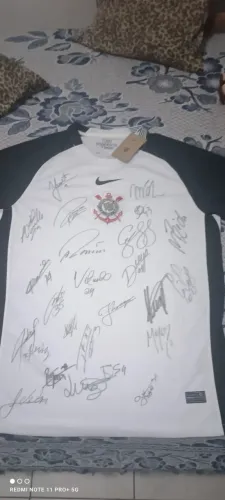 Camiseta Corinthians Autografada