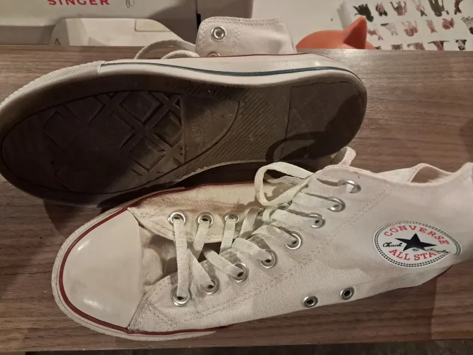 All star branco 37