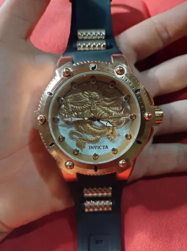 Relógio Invicta Subaqua Dragon Rosé - Edição Especial