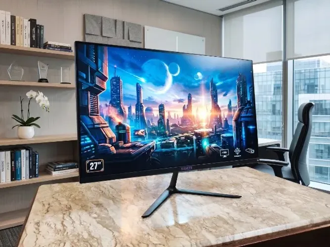 Monitor Gamer 165hz Mancer Horizon Z Pro 27 Pol 1ms Hdmi/dp Cor Preto