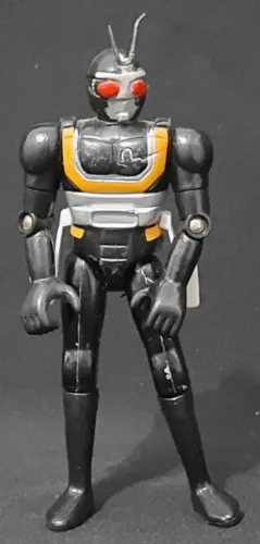 Boneco Black Kamen Rider Rx Bandai 13 Cm Laranja