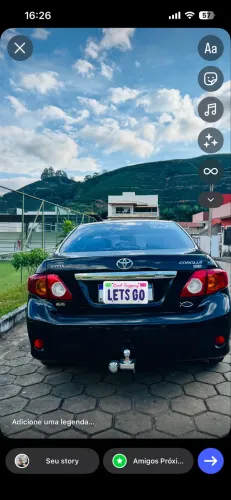 Toyota Corolla Se-g 1.8/1.8 Flex 16V Aut. 2009