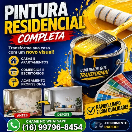 PINTOR RESIDENCIAL E COMECIAL