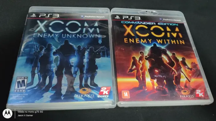 Combo Jogos X Com PS3