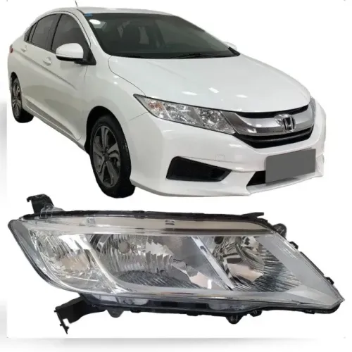 FAROL HONDA CITY 2015 2016 2017 2018 2019 2020 2021 LADO DIREITO FOCO DUPLO ORIGINAL