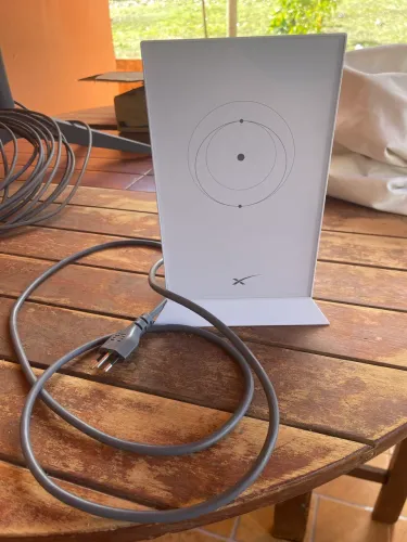 Roteador Starlink Gen 2 (modelo UTR-211) + cabo original de 15 m.