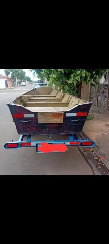 Conjunto barco e carretinha