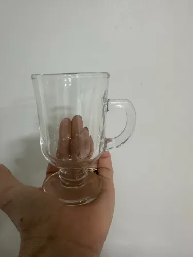 Jogo com 12 Canecas de Vidro para Cappuccino / Café