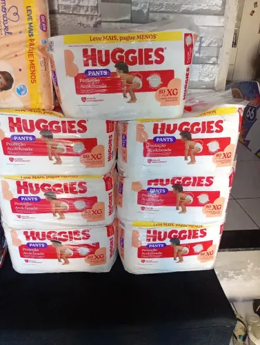 Pacotão Huggies shortinho pants
