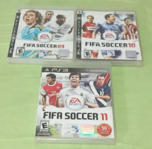 Jogos Playstation 3 ps3 FIFA SOCCER 9 10 E 11