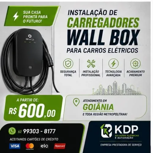 Seu Wall Box instalado por um Especialista!