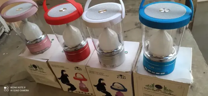 lote Caixa de som Bluetooth luminária led / lote todo ,oportunidade de saldão ,no estado!