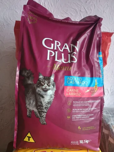 Ração gato castrado 