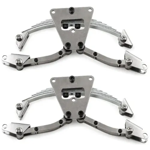 Kit Suspensão Traseira de caminhão RC mola folha de aço Truckmodelismo 1/14 Tamiya 2 PÇS