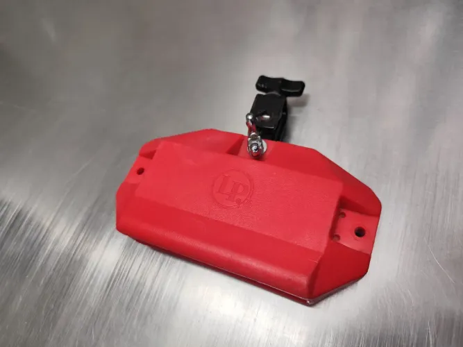 Bloco sonoro LP 1207 Vermelho (Medium Pitch) c/ Suporte - Impecável