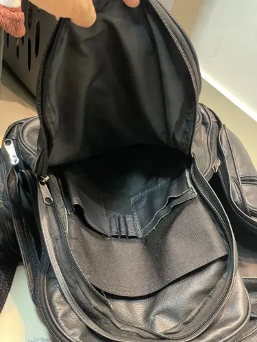 Mochila Bagaggio couro