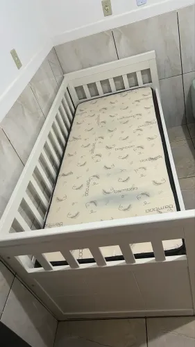 Cama auxiliar com colchão 