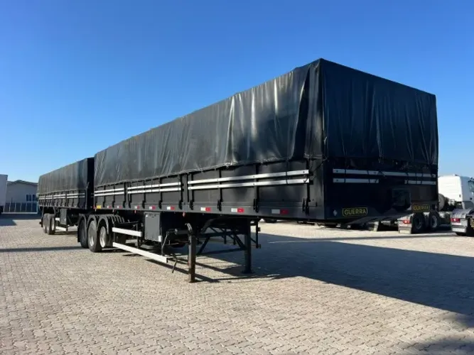Carreta bitrem 9 Eixo guerra ano 2015/2016 Rodotrem Graneleiro 