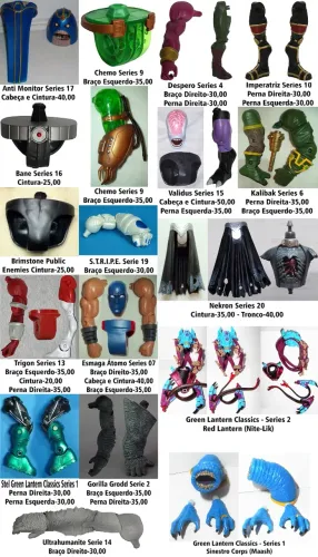 DC Universe Classics (PEÇAS BAF)