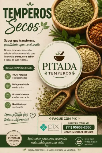 TEMPERO NO POTE