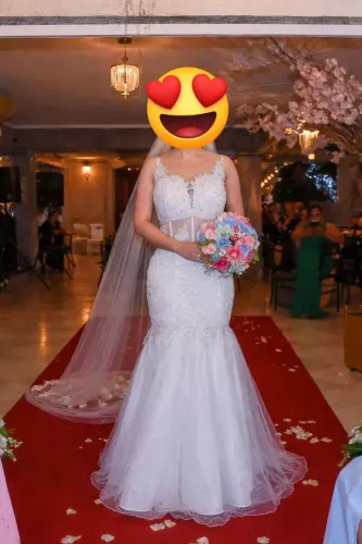 Vestido de Noiva Sereia 3 em 1