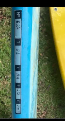 Prancha dê surf Valvet.