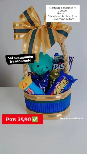 Cesta de chocolate PP