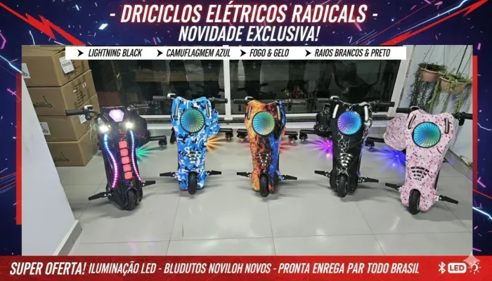?Triciclo elétrico radical ?