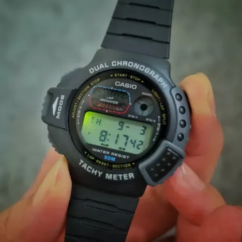 Casio Raríssimo Zero de Estoque Antigo Anos 80 Época Do Windsurf E Wingman