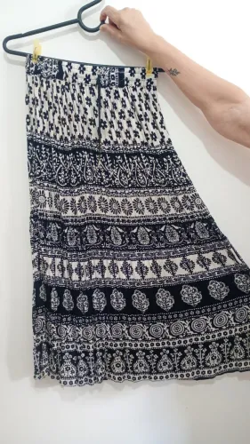 Saia indiana longa (tipo Maia, hippie/boho chic)
