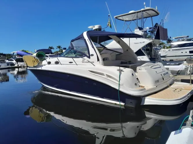 Sea Ray 395 ano 2003 com 2 x D4 370 Hp 2009 - Não Phantom Beneteou Bayliner