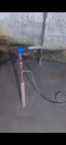 PERFURAÇÃO DE POÇO SEMI ARTESIANO 