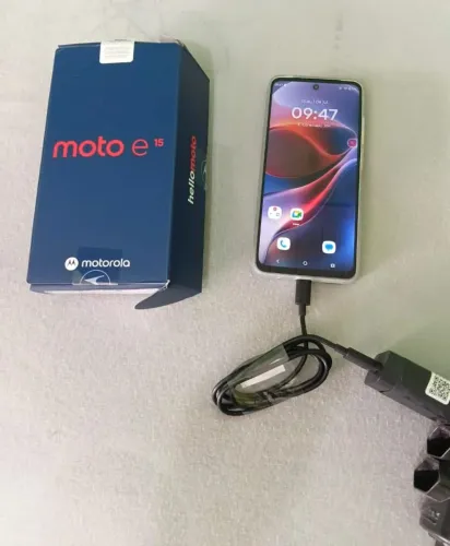 Smart fone Moto E15, Nunca usado