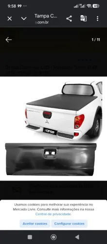 Vendo tampa traseira da Triton