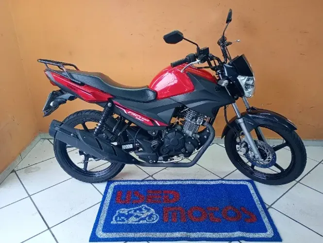 YAMAHA YBR FACTOR 150 ED 2023 VERMELHA