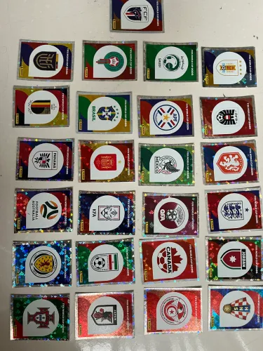 Figurinhas Escudos Copa 2026