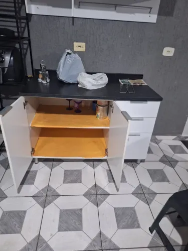 Balcão se cozinha bom estado motivo da venda viagem
