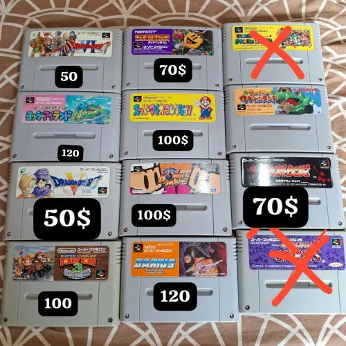 Jogos Super Nintendo 
