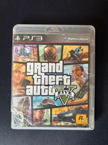 GTA V PS3 Original Completo - Funcionando Perfeito