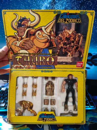 Cavaleiros do Zodiaco Aldebaran de Touro - Original Bandai Ú Dono desde 1990