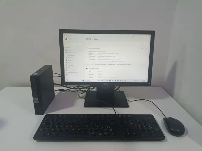 Vendo Computador Completo Dell, Processador i7, SSD 240GB, Memória 16GB, windows 11