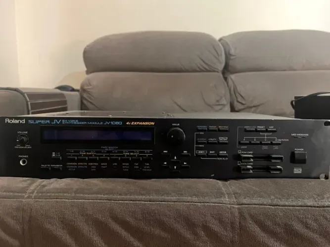Módulo Sintetizador Roland Super JV-1080 com placas