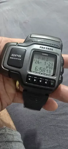 Relógio Raro Casio Proteção GPS