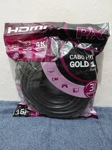 Cabo HDMI 15mts 4k