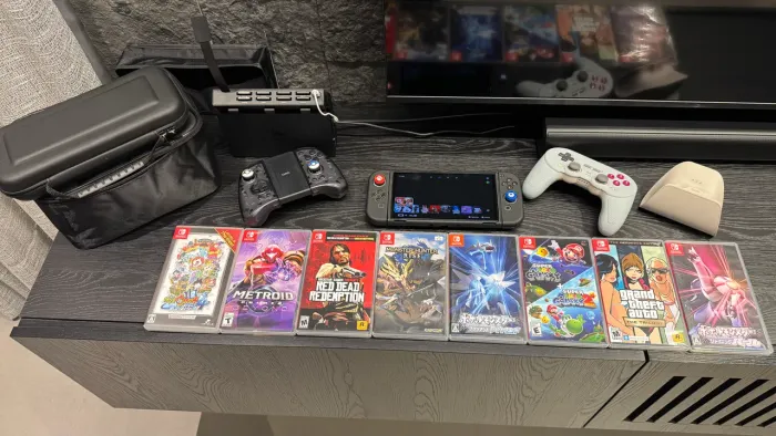 Nintendo Switch Oled Edição Especial 256gb Desbloqueado