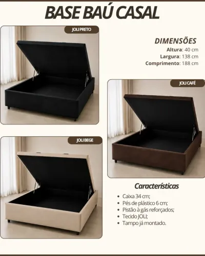 Base Baú Casal