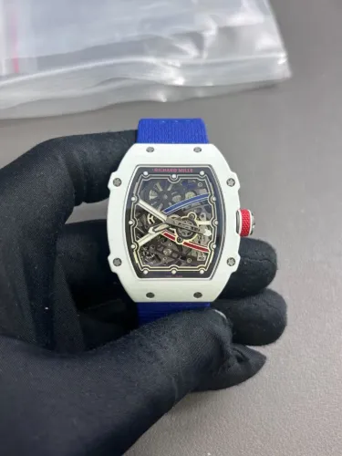 Relógio Richard Mille 67-02 Sebastien Ogier Carbono TPT