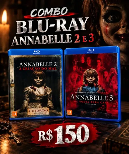 Combo Blu-ray Annabelle 2 e 3
